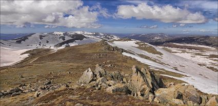 View from Etheridge Ridge - Kosciuszko NP - NSW T (PBH4 00 10567)